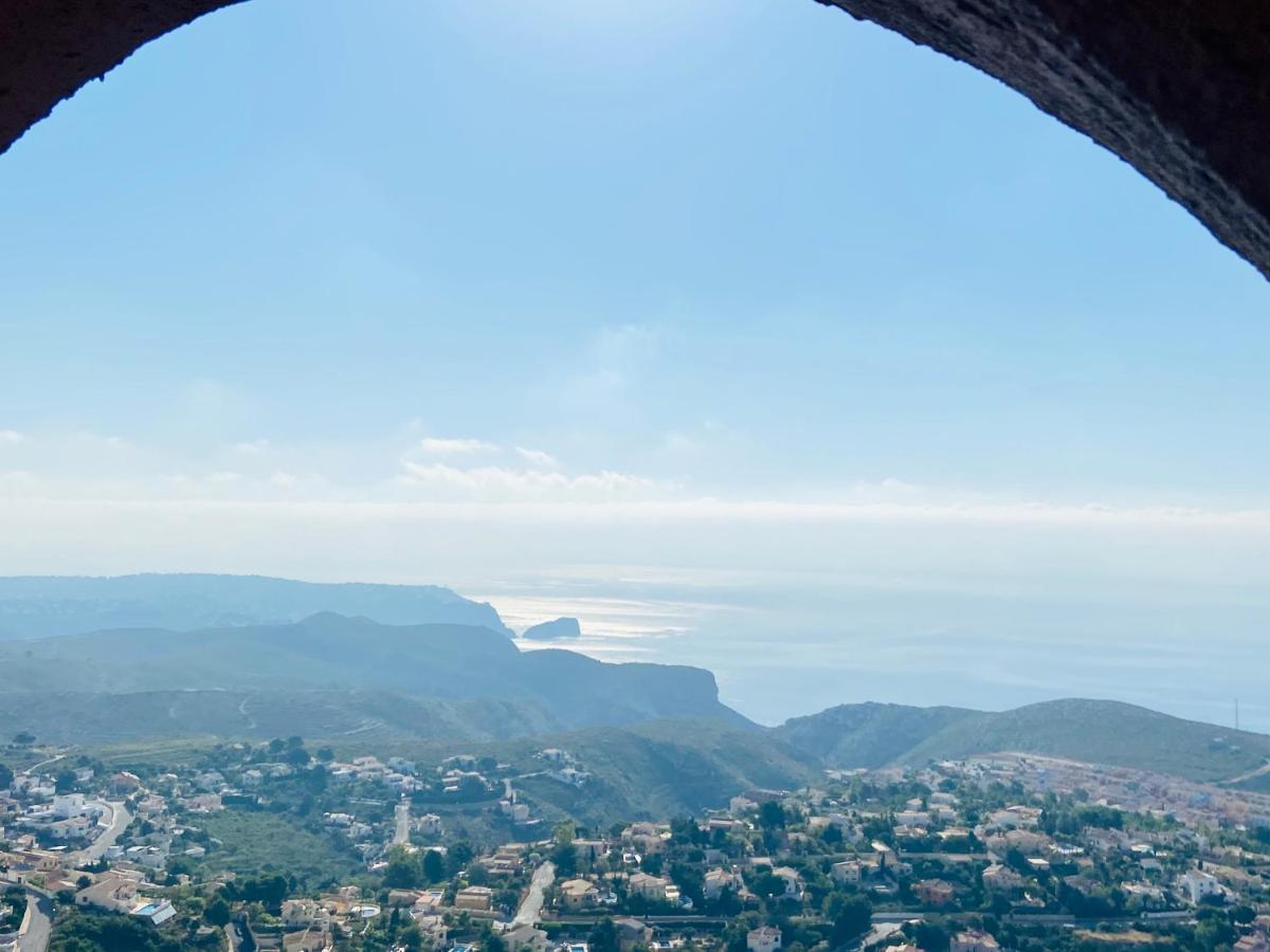 Fantástico apartamento con vistas panorámicas al mar Cumbre del Sol Exterior foto